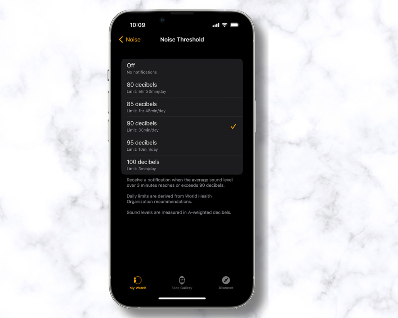 How to find out the level of noise that can affect your hearing using the Noise app on your Apple Watch