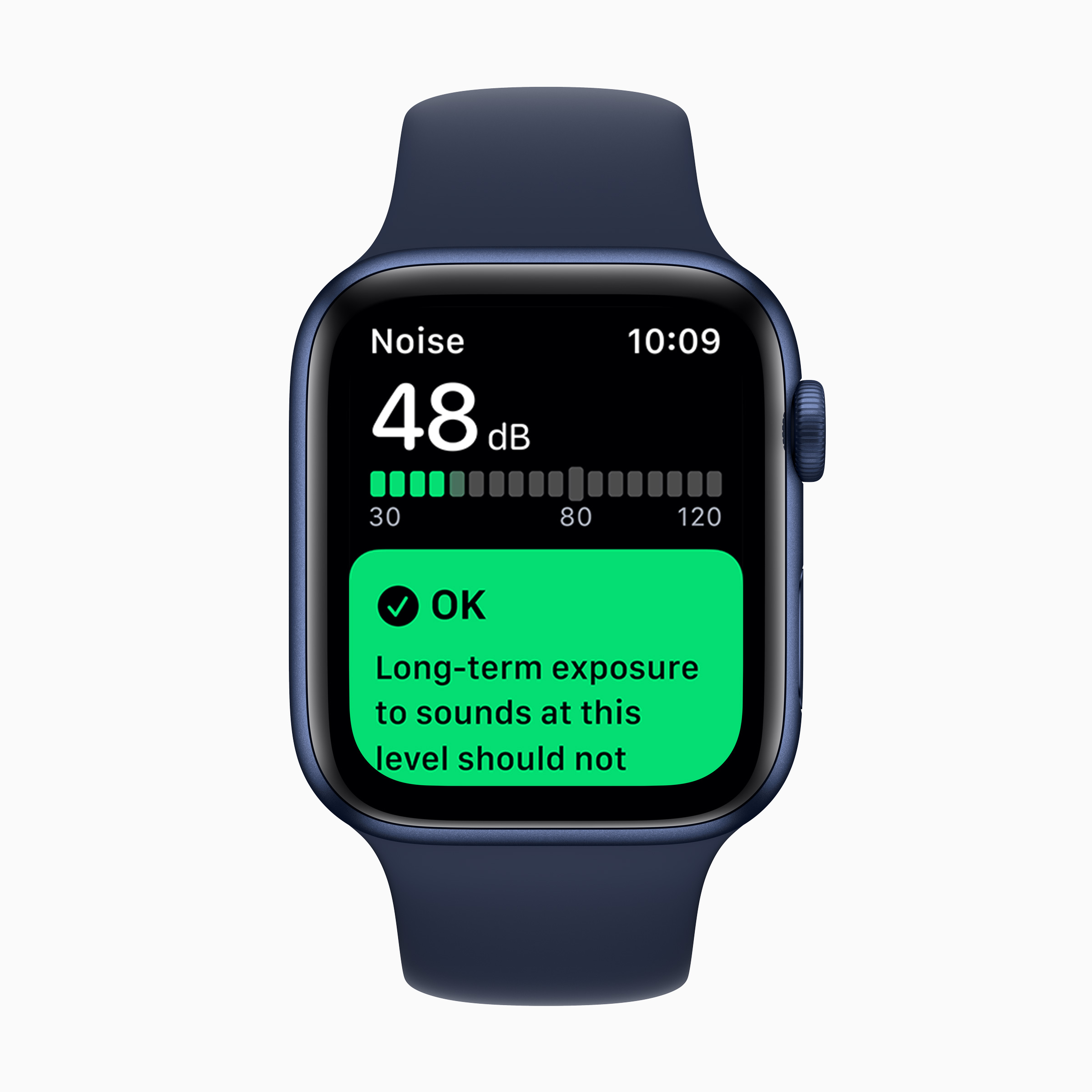 The Noise app on Apple Watch has the capability to send notifications, notifying users about environmental noise levels that could potentially impact their hearing health.